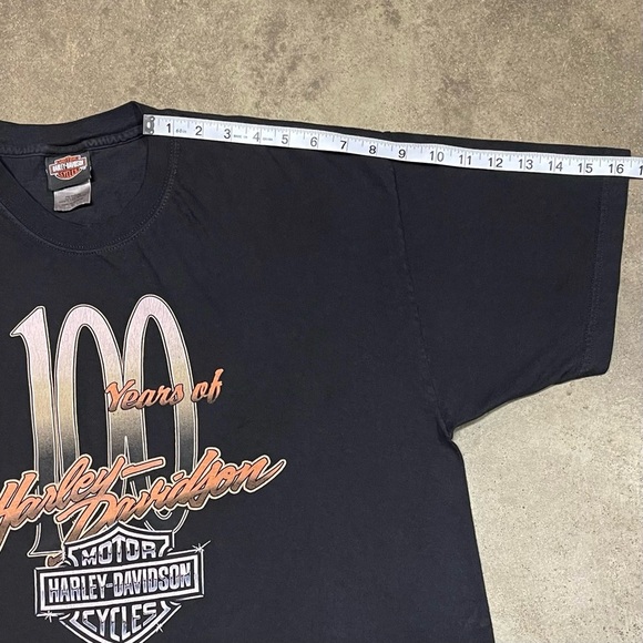 VTG Harley Davidson 100 Years Wisconsin 2003 Y2K T-Shirt USA - Picture 7 of 9